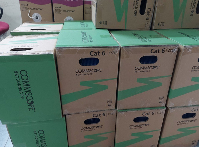 Cáp mạng Commscope cat6 tại Staphone