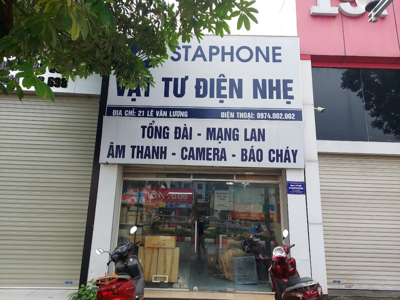 STAPHONE - đại lý phân phối các loại vật tư điện nhẹ