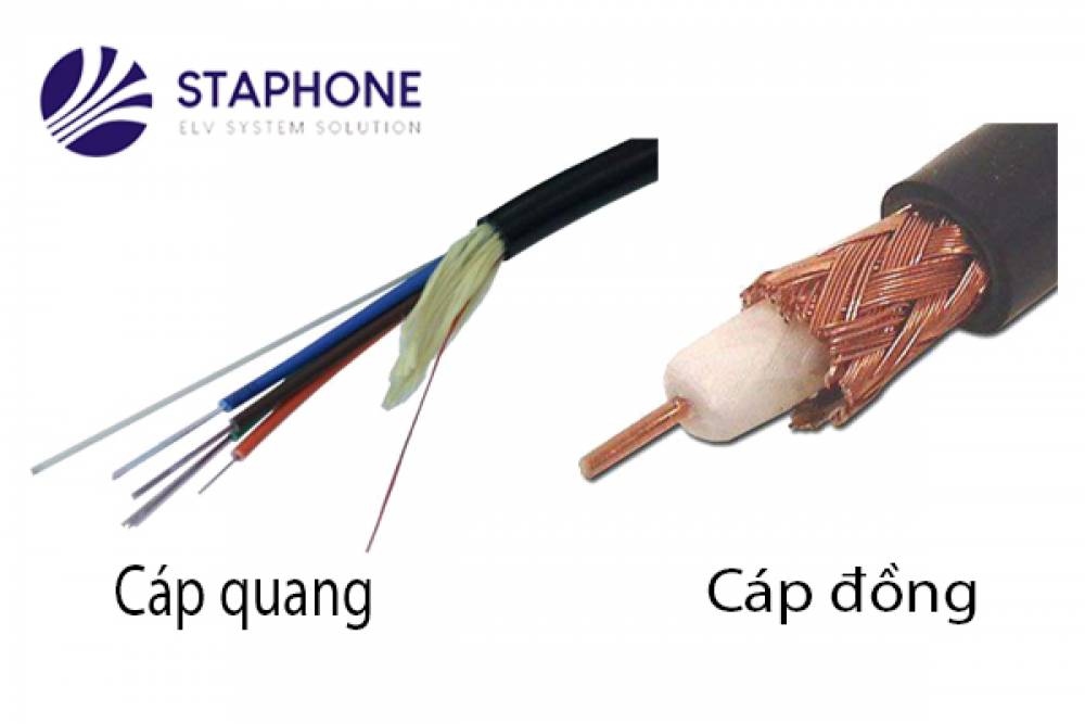 Nên lựa chọn sử dụng cáp đồng hay cáp quang?