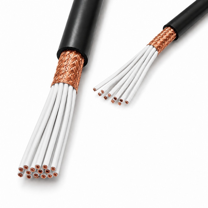 Cáp điều khiển SANGJIN 10x1.5mm2 có lưới chống nhiễu