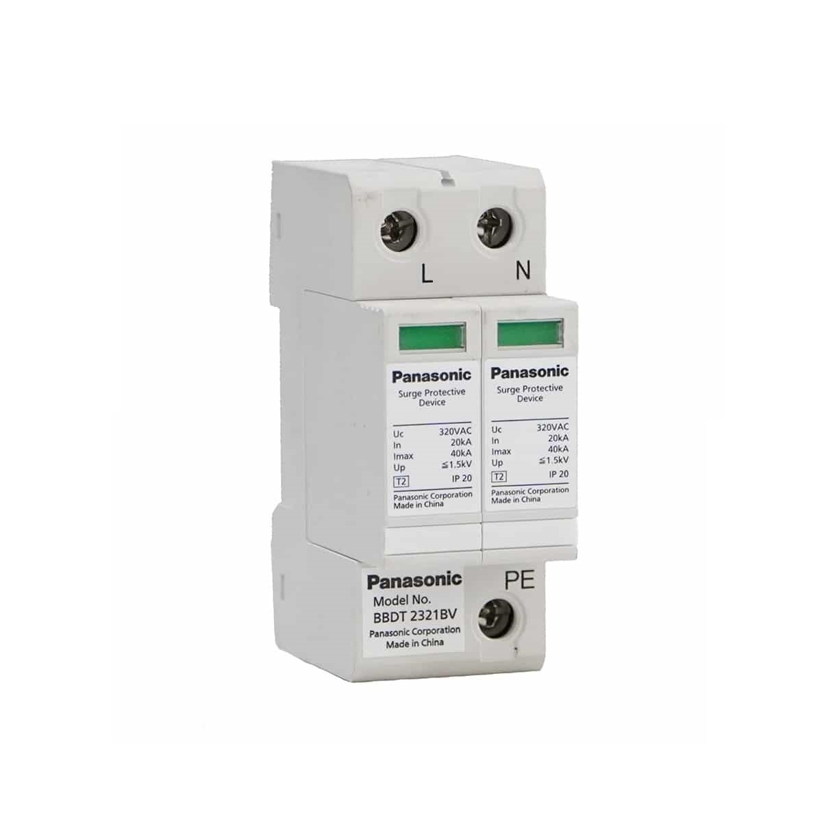 Thiết bị chống sét lan truyền nguồn Panasonic SPD BBDT2321BV