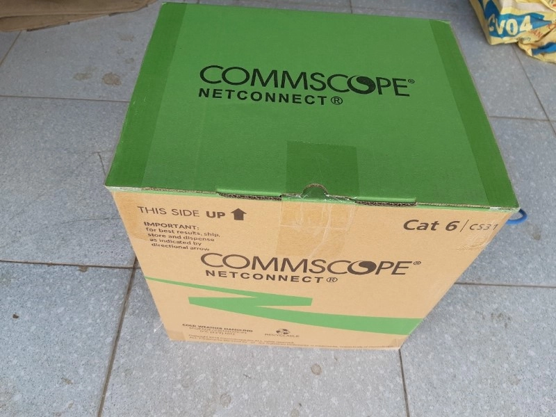 Dây Cáp Mạng Commscope/AMP Cat6 UTP 4 Pair 1427254-6