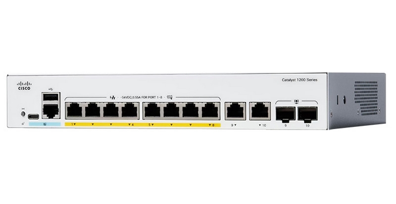 Switch mạng Cisco C1200-8T-D