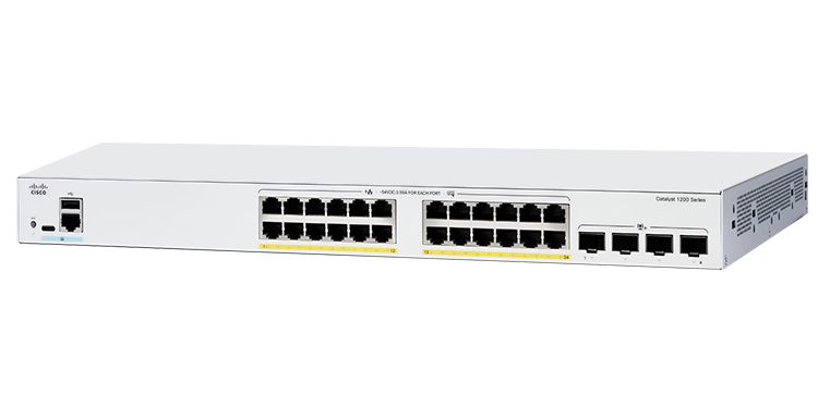 Switch Cisco C1200-24FP-4G