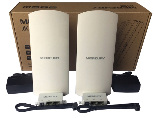 Bộ thu phát không dây Mercury MWB505 5G cho Camera IP thang máy