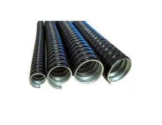 Ống kẽm đàn hồi, ruột gà lõi thép mềm bọc nhựa D13 phi 3/8"
